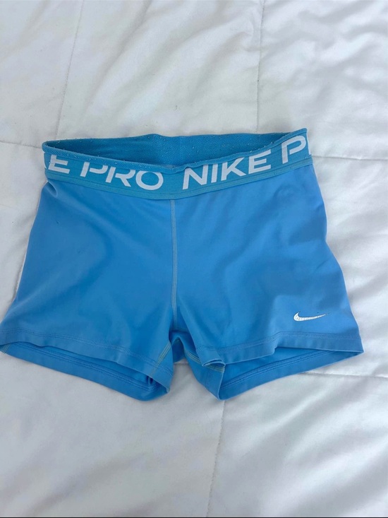 Nike Pants - Nike Women’s Light Blue Performance Bike Shorts